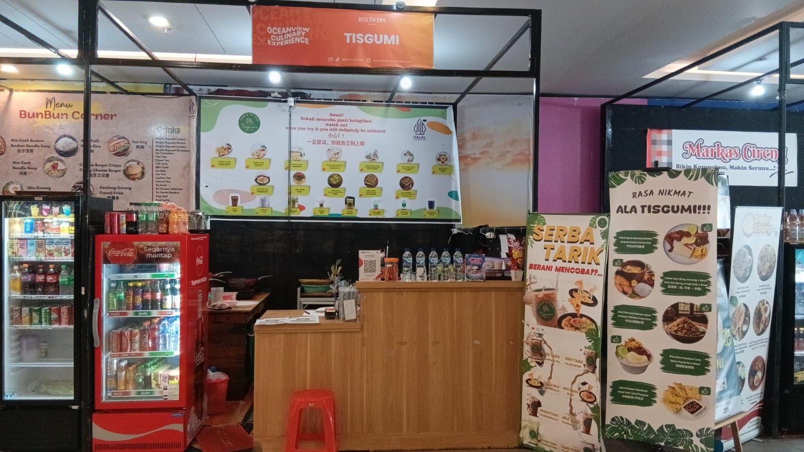 our menu