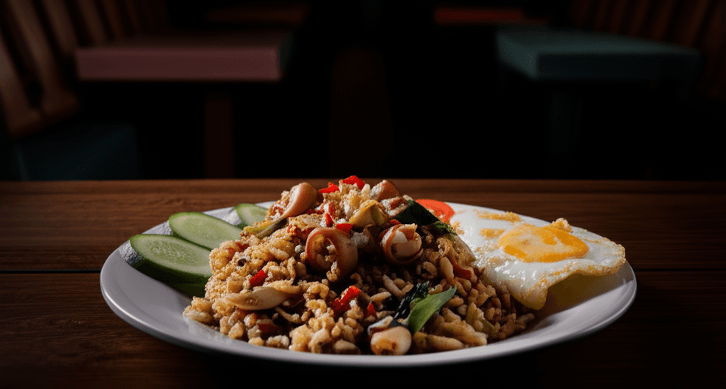 Nasi Goreng Sambal Cumi